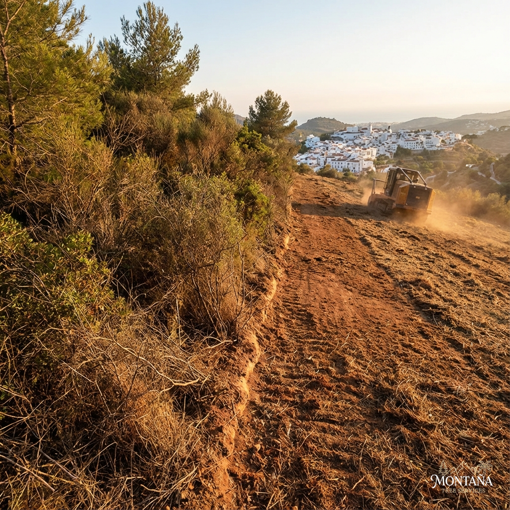 Firebreak Creation & Land Clearance in Frigiliana