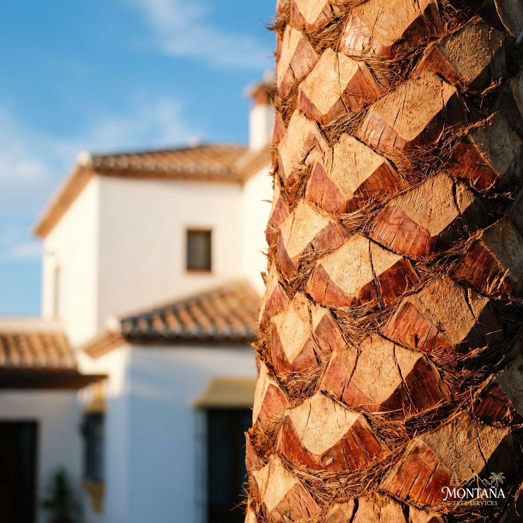 Palm Trimming & 'Skinning': Aesthetic Care in Sayalonga